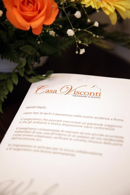 Casa Visconti Apartment โรม ภายนอก รูปภาพ